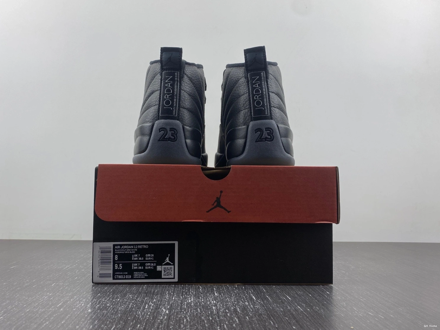 Grey Wolf Black 12 Air CT8013-019 Jordan 0915